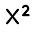 text-superscript